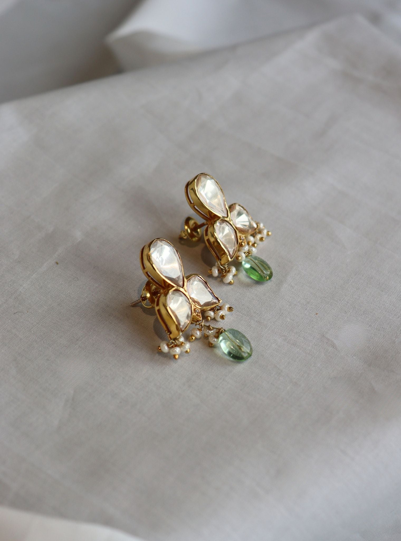 Drishti Mint Earring