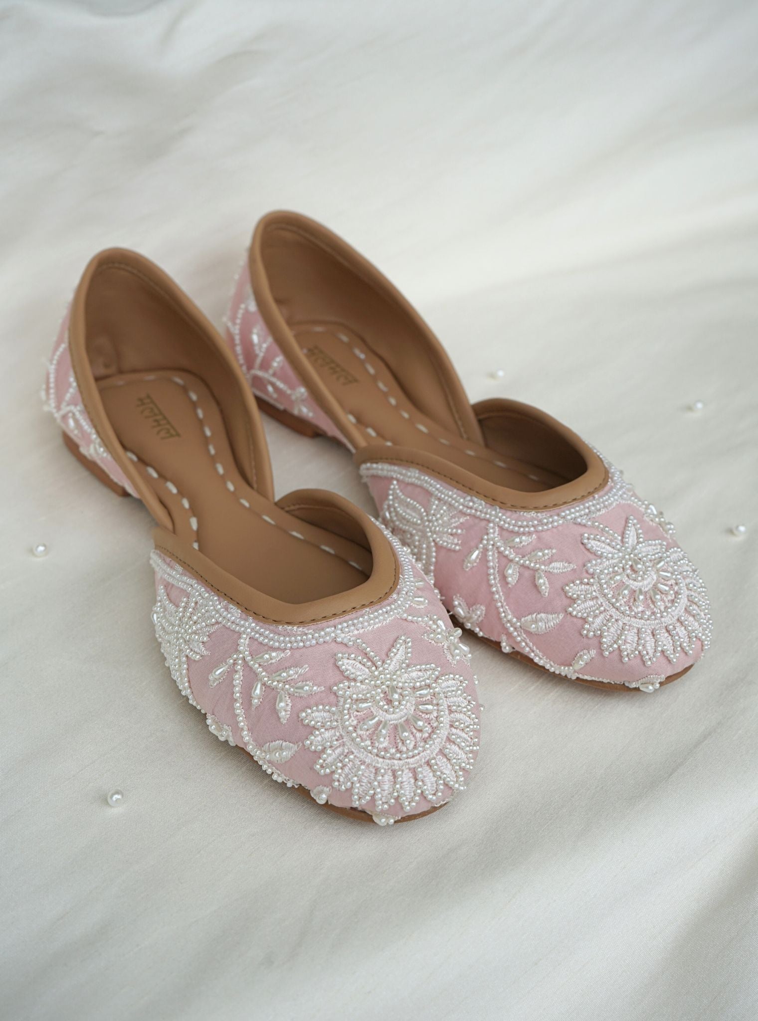 Mulmul Mira Light Pink Jutti