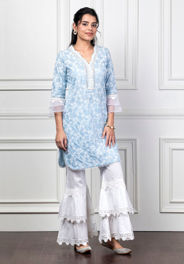 Mulmul Daisy Kurta