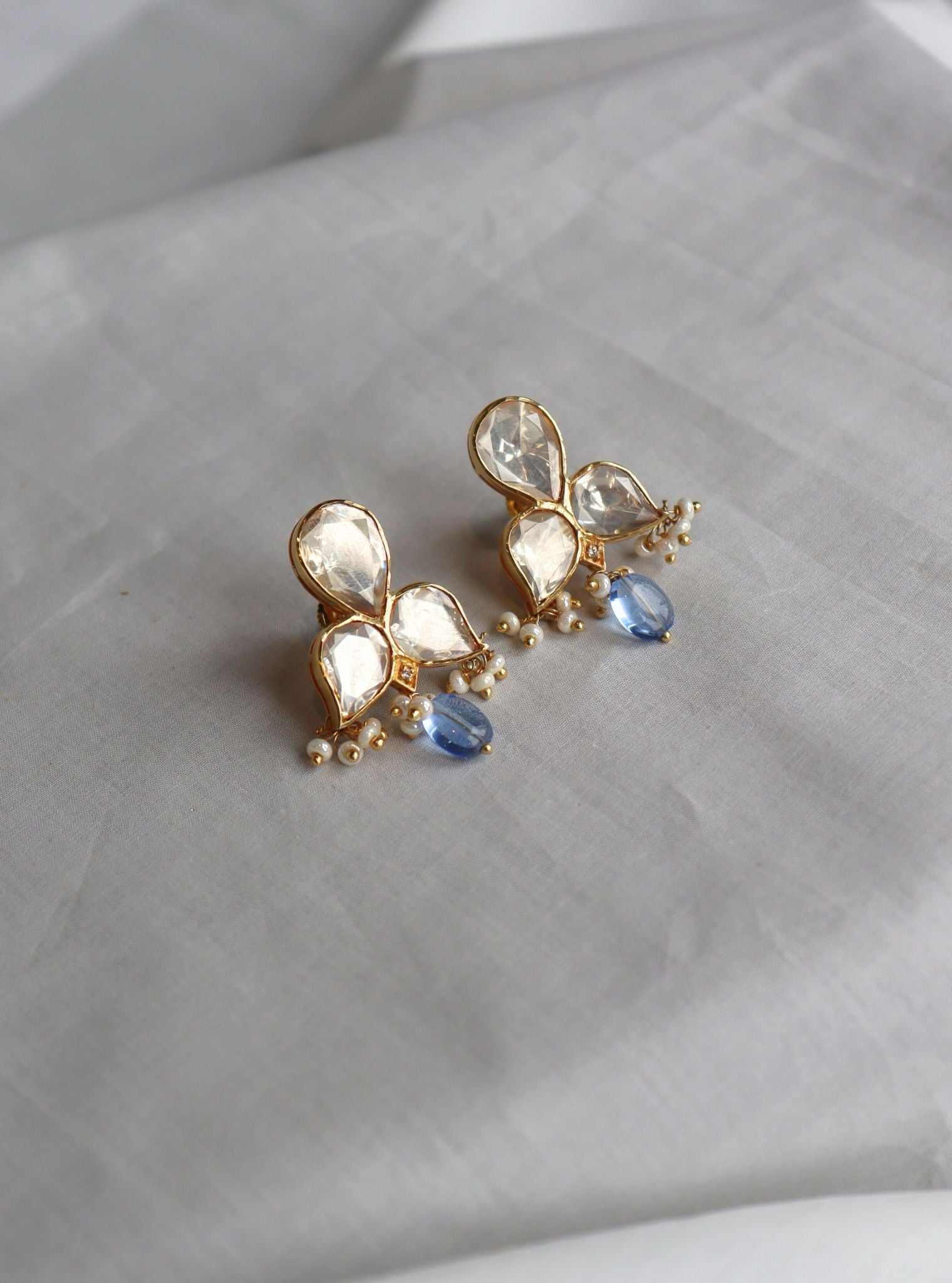 Drishti Blue Earring