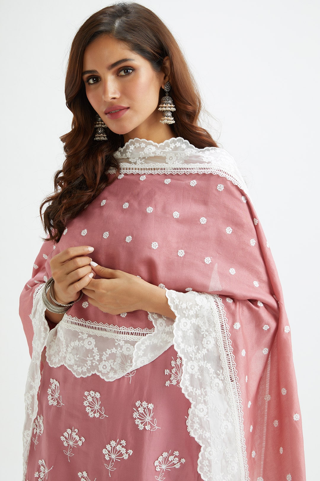 Nola Dupatta MAUVE