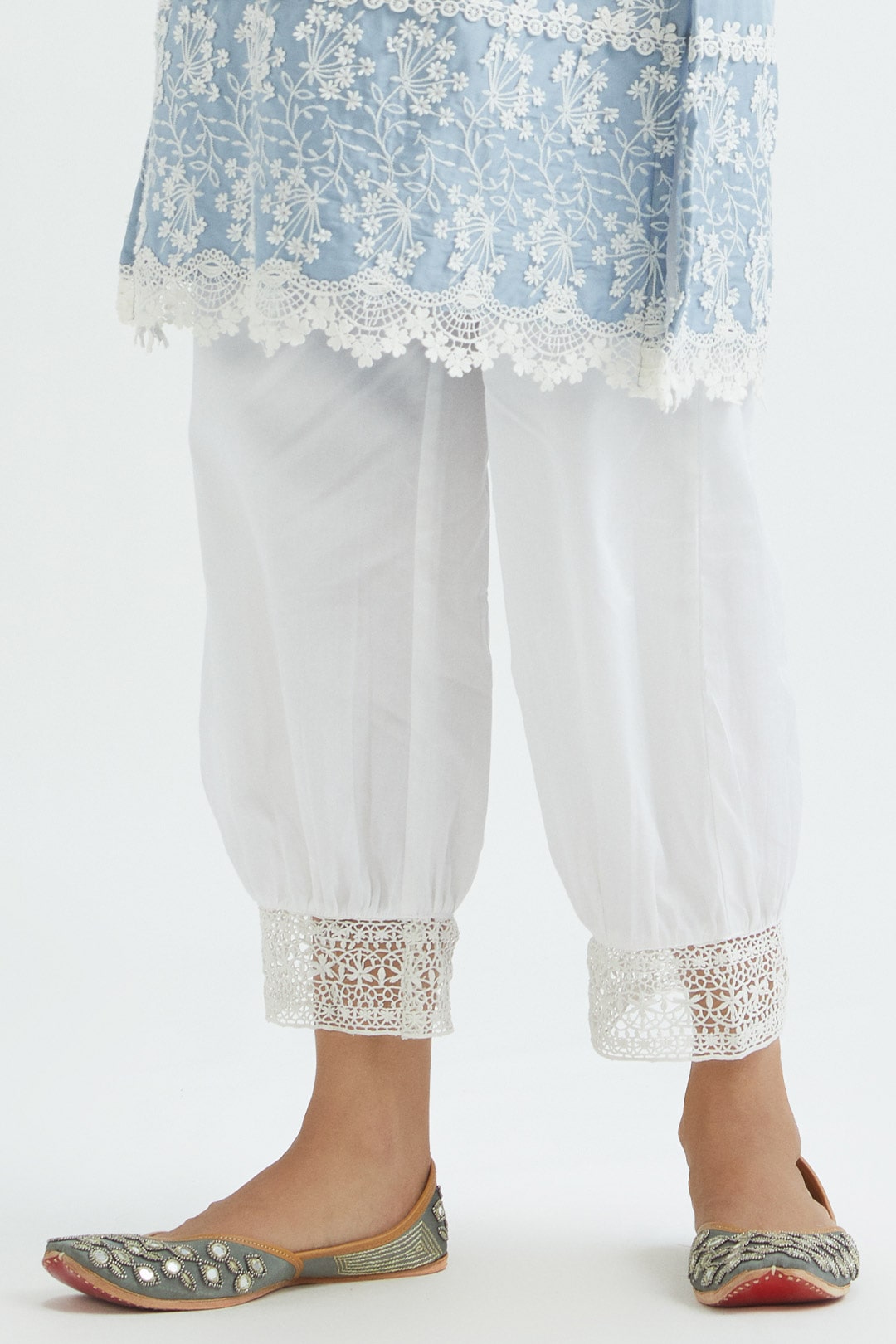 Lax Harem Pant WHITE