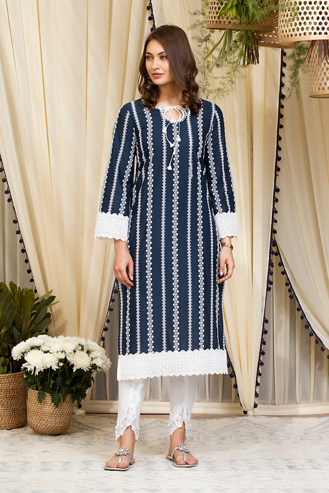 Mulmul Cotton Gianna Kurta