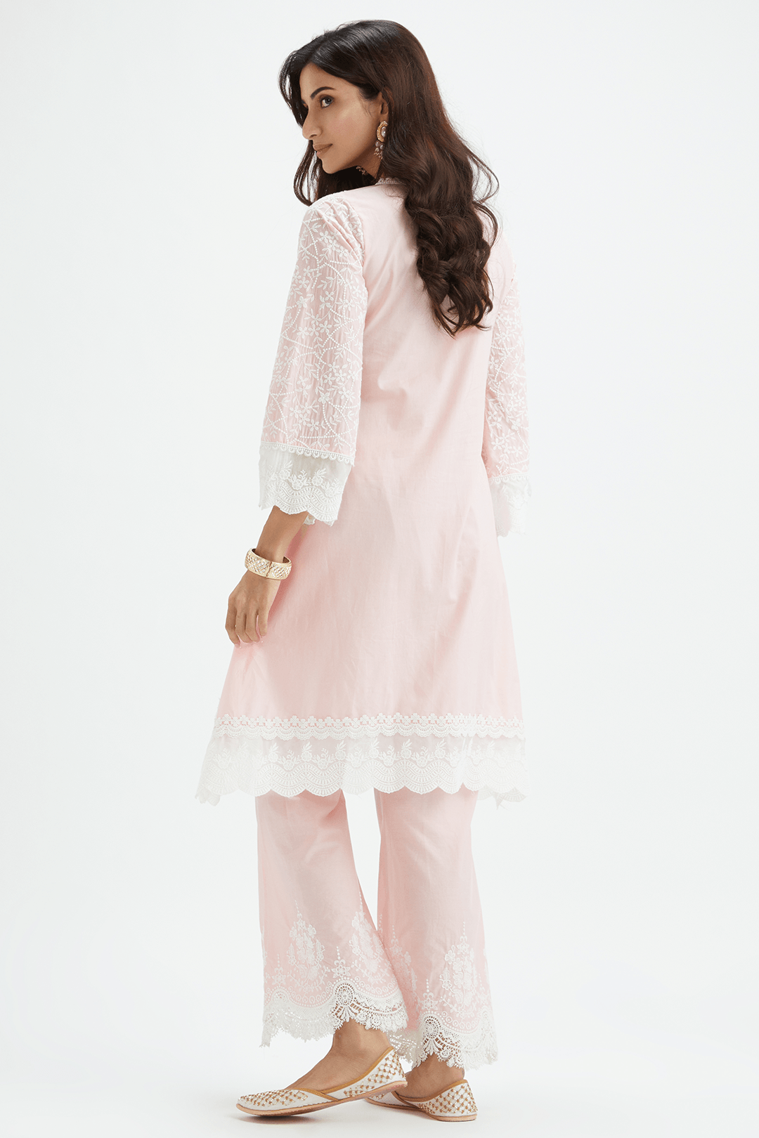 Humming Bird Pink Kurta