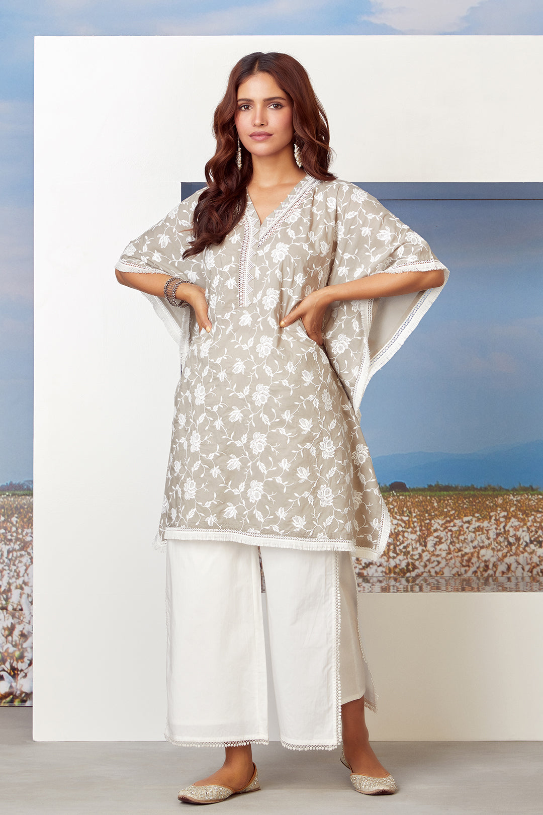 Mulmul Cotton Flap Pyajama White