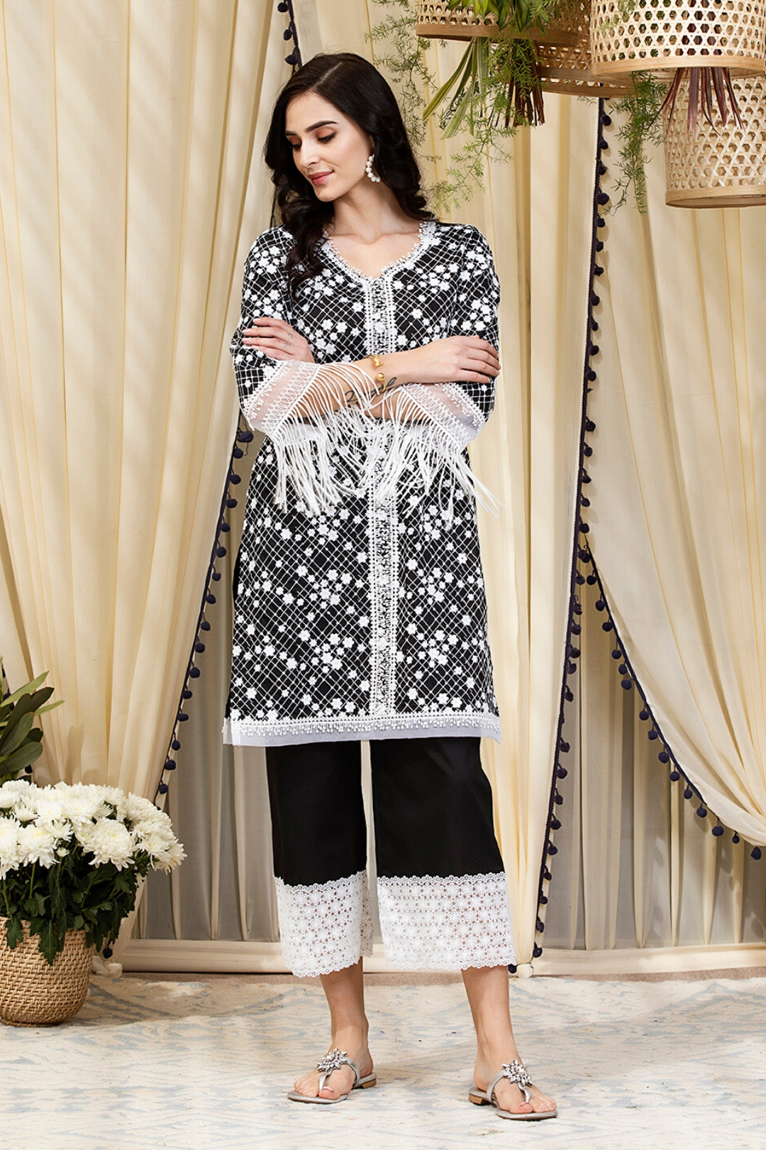 Mulmul Cotton Lina Kurta