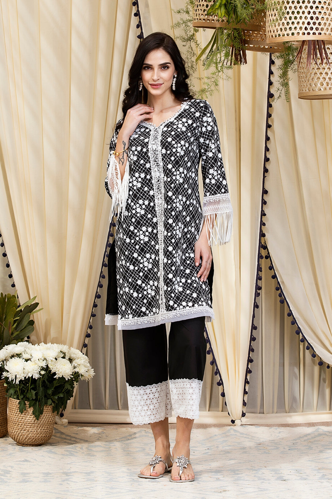 Mulmul Cotton Lina Kurta