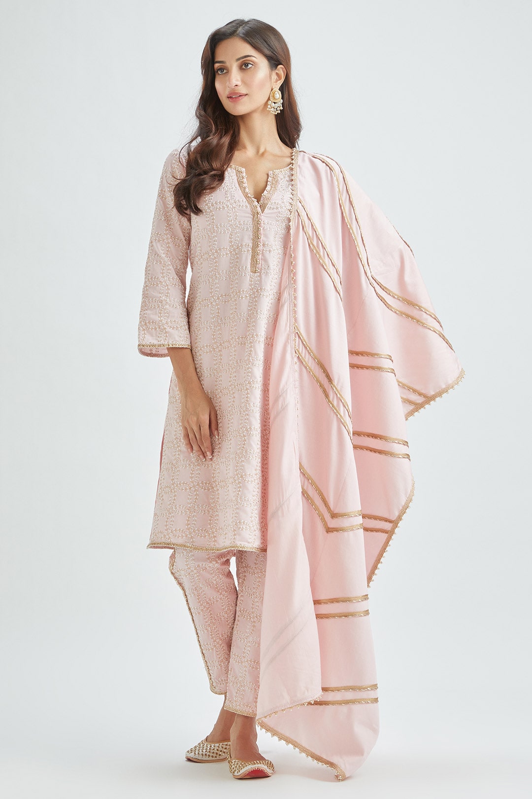 Bailey Dupatta PINK