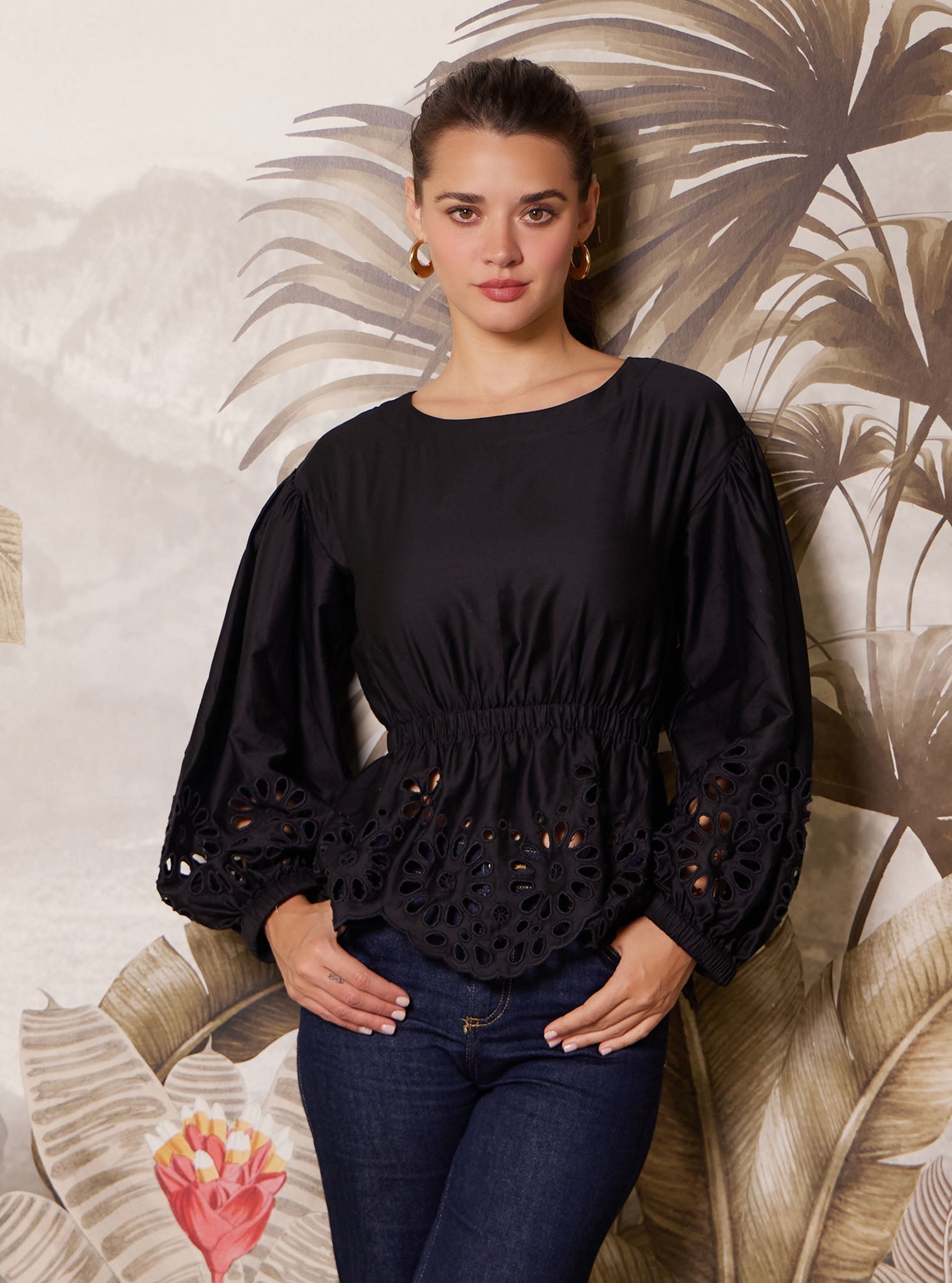 Mulmul Pima Ares Black Top