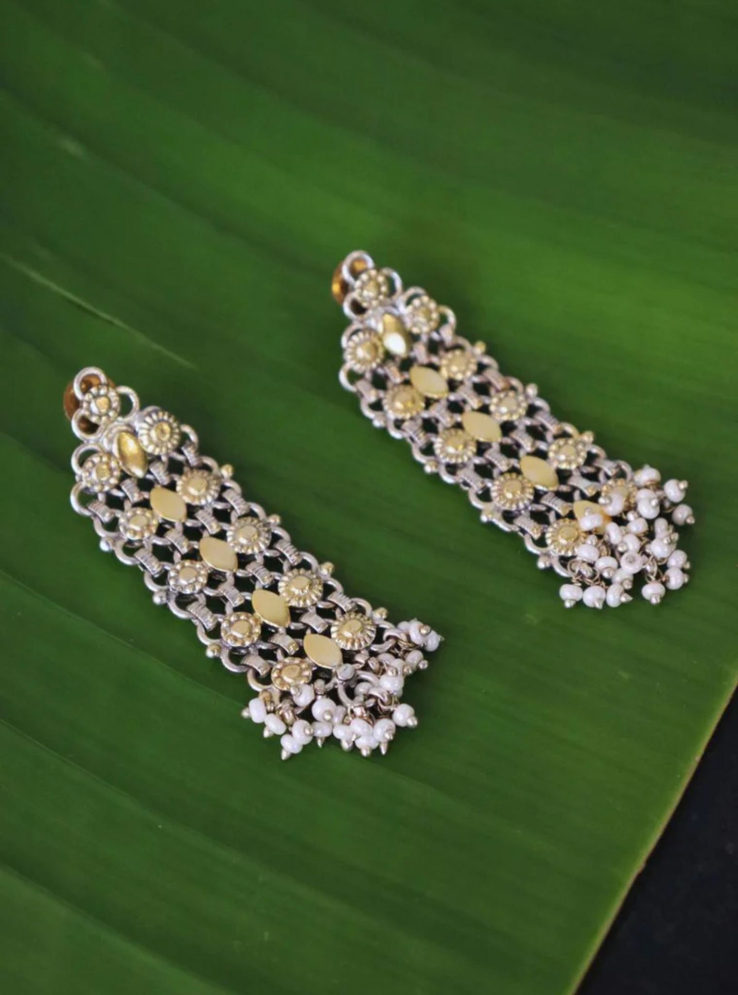 Aalok Gold Earrings