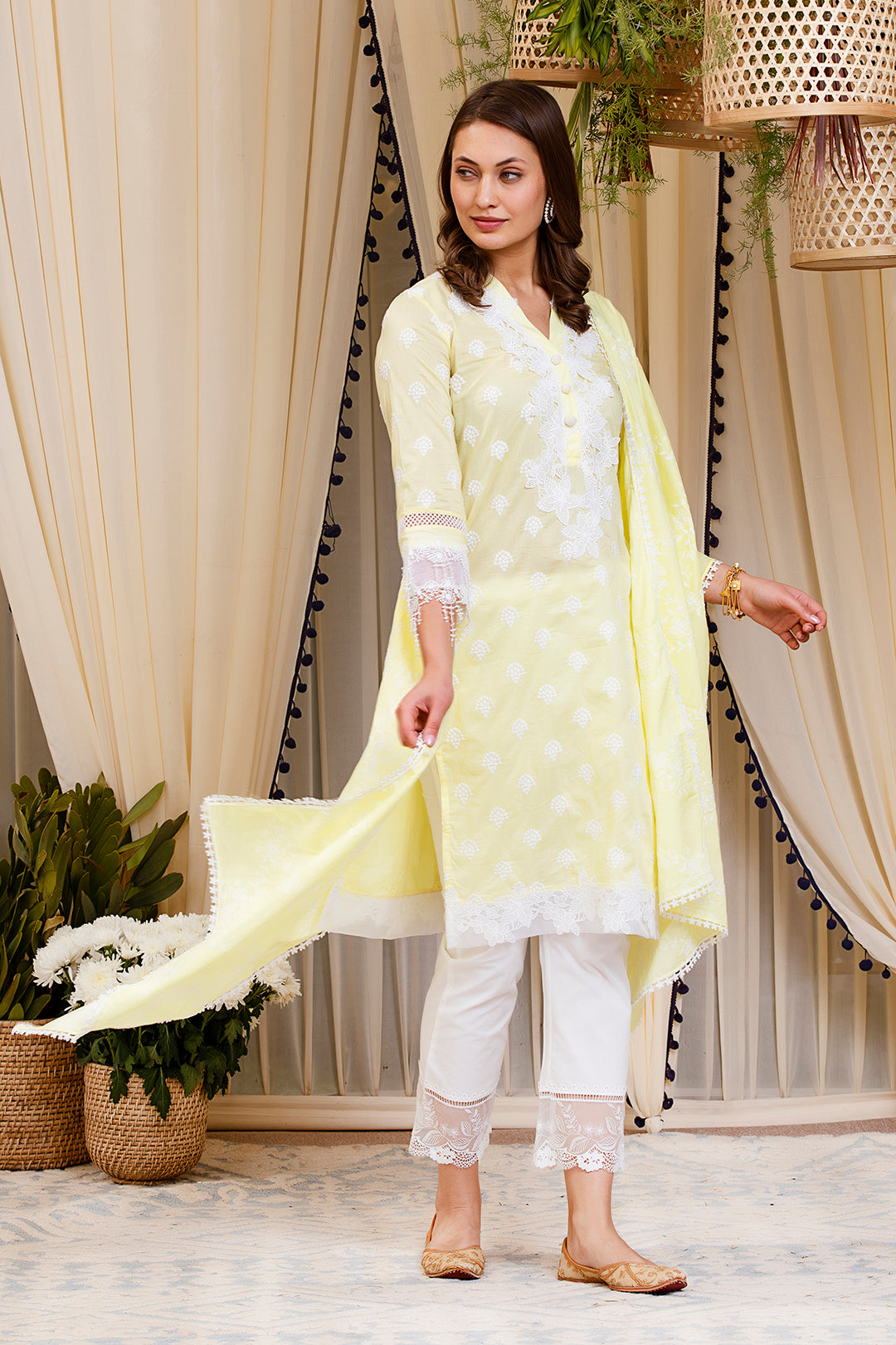 Heather Kurta Lemon Yellow