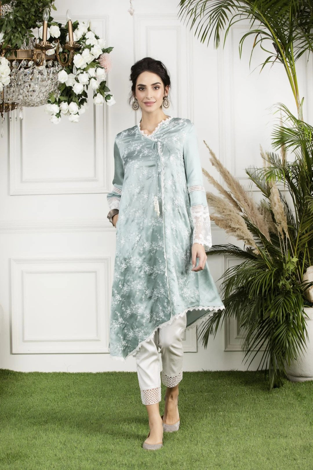 Mulmul Dandelion Kurta