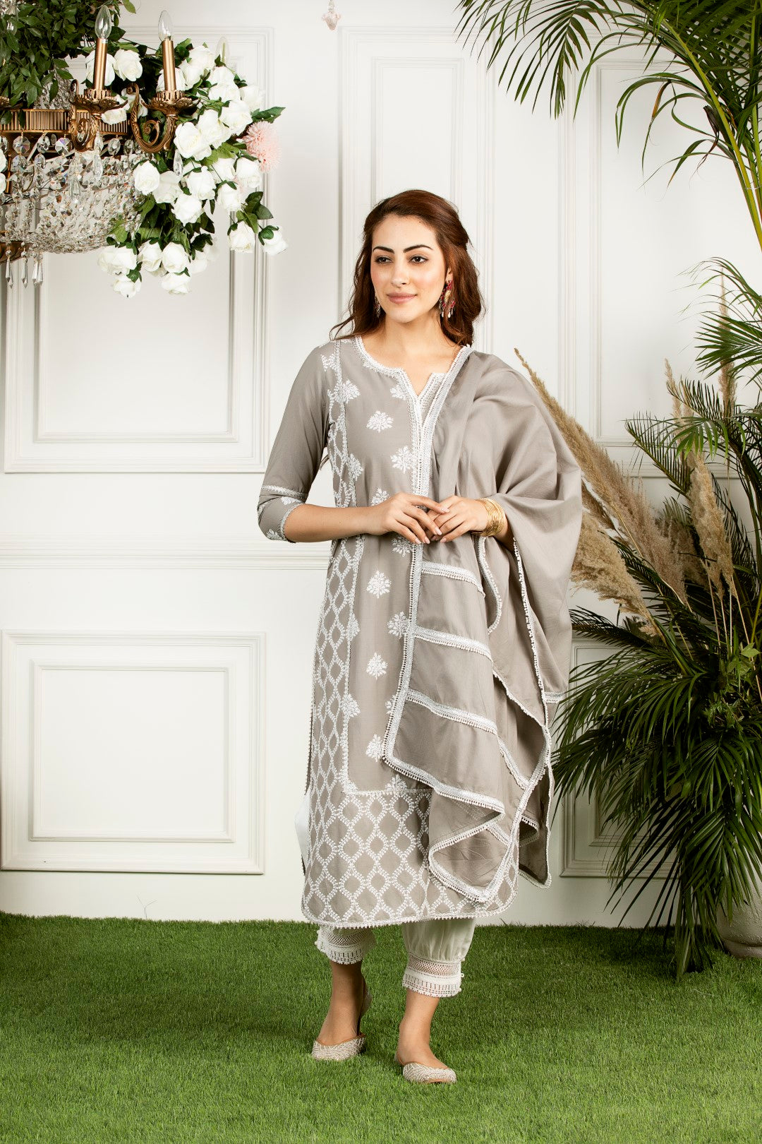 Mulmul Cotton Senna Kurta