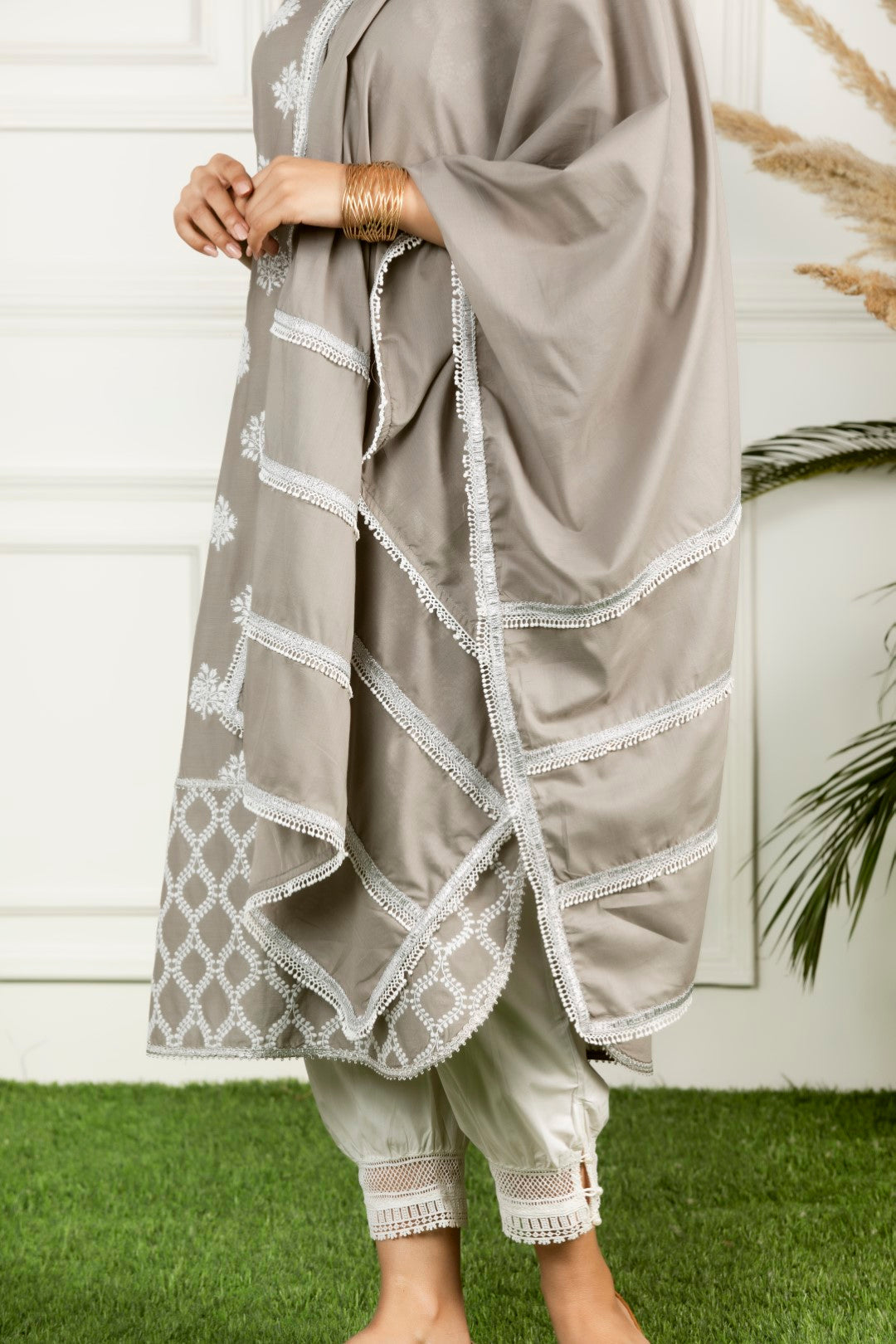 Mulmul Cotton Senna Kurta