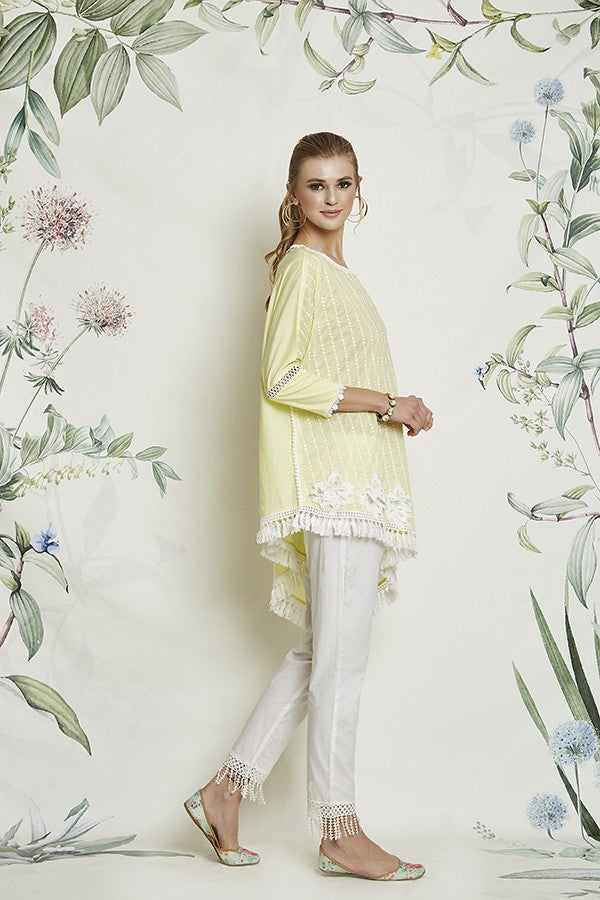 Peony Kurta Yellow